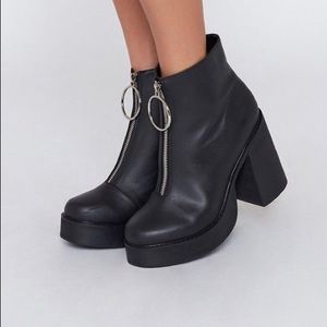 Dolls Kill Current Mood Franky Platform Boots